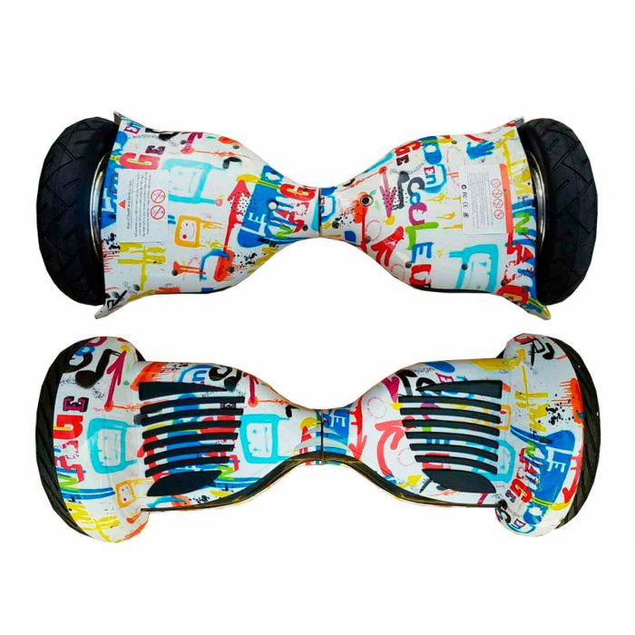 Hoverboard 10 Polegadas Grafite Original Skate Elétrico Led