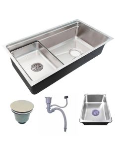 Cuba Pia Cozinha Gourmet Premium 78x43 Inox 304 Escovado Brinovar