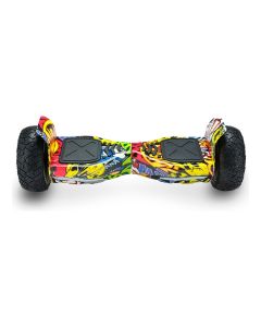 Hoverboard Skate Elétrico Original 8.5 Offroad Led Bluetooth Hip Hop Brinovar