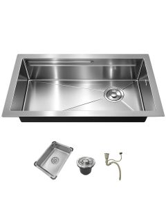 Cuba Pia Cozinha Gourmet Premium 78x43 Inox 304 Escovado Brinovar