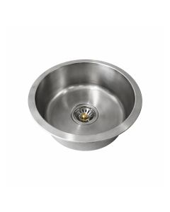 Cuba Inox Gourmet Redonda Luxo 42x42x20cm Com Acessórios Prata Brinovar