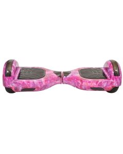 Hoverboard Skate Elétrico 6.5 Led Bluetooth Roxo Galáxia Outlet