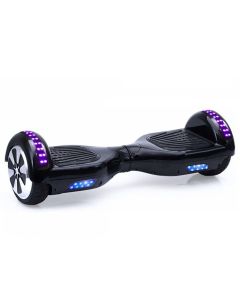 Hoverboard Skate Elétrico 6.5 Led Bluetooth Preto